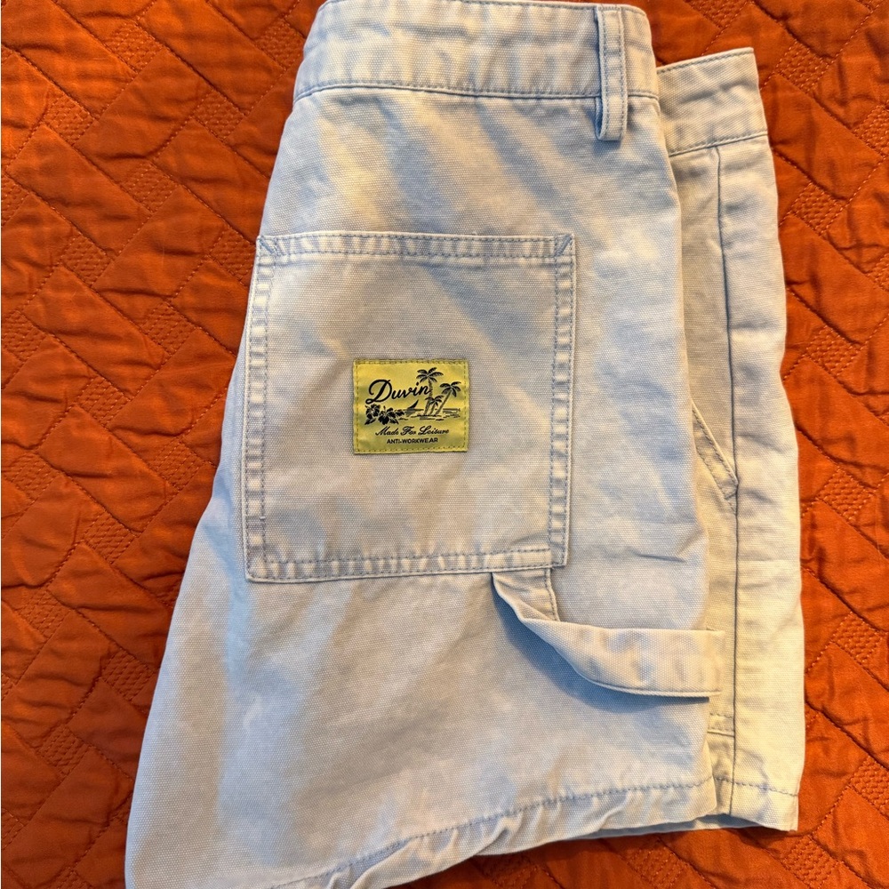 Duvin Women Light Blue Casual Shorts